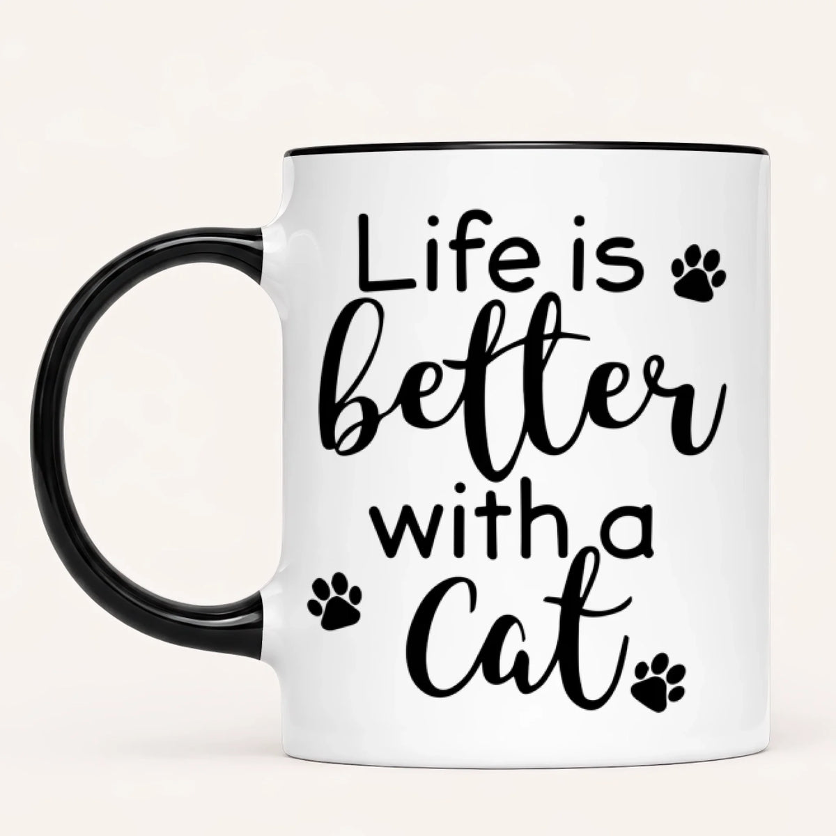 Personalised Cat Dad Mug | Up to 3