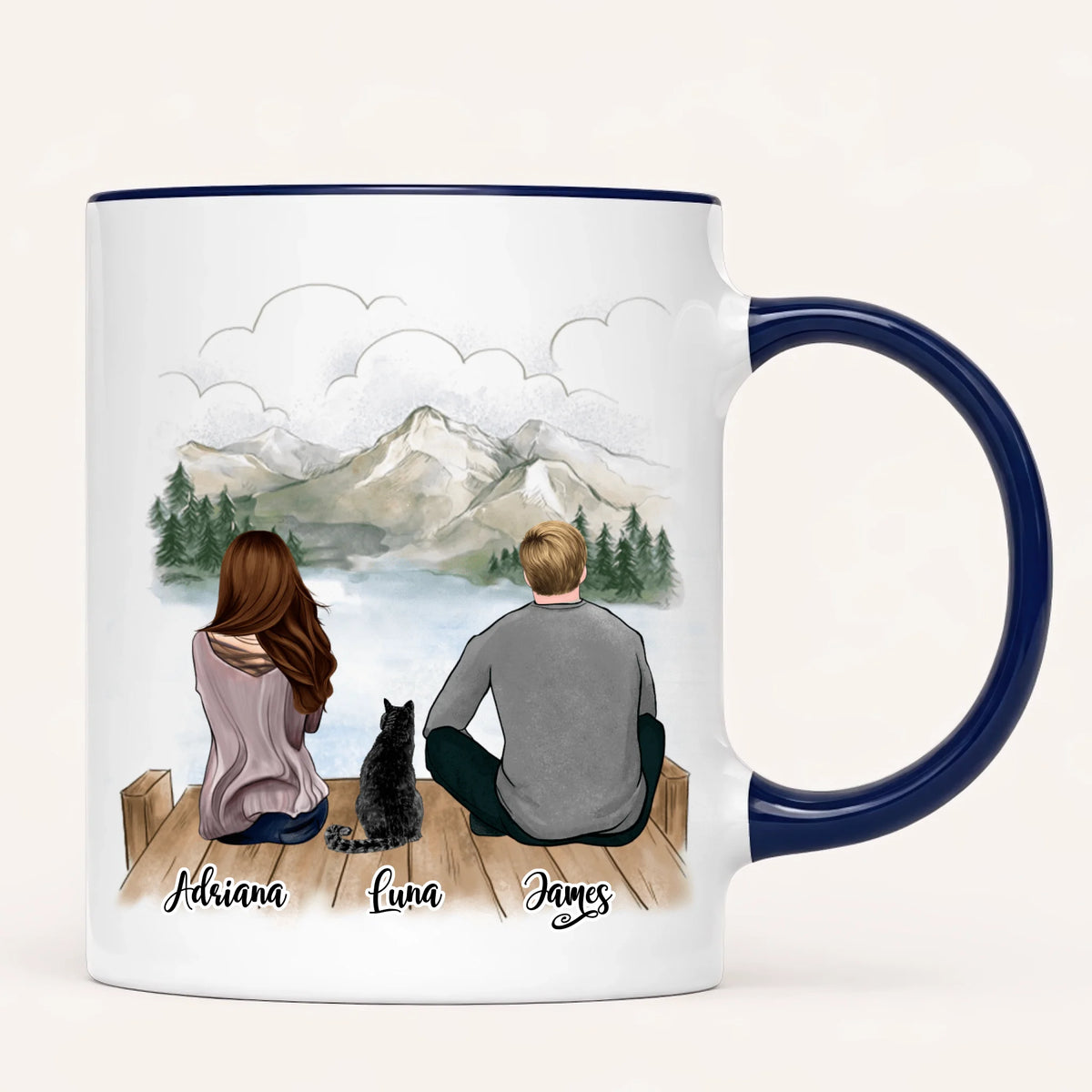 Personalised Cat Mug | Life Is Better with a cat