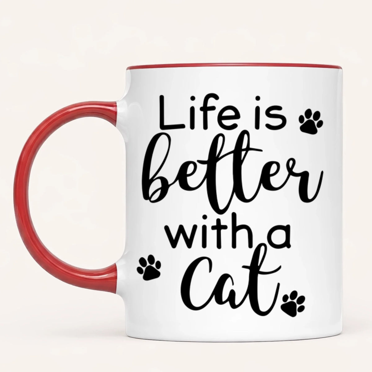 Personalised Cat Dad Mug | Up to 3