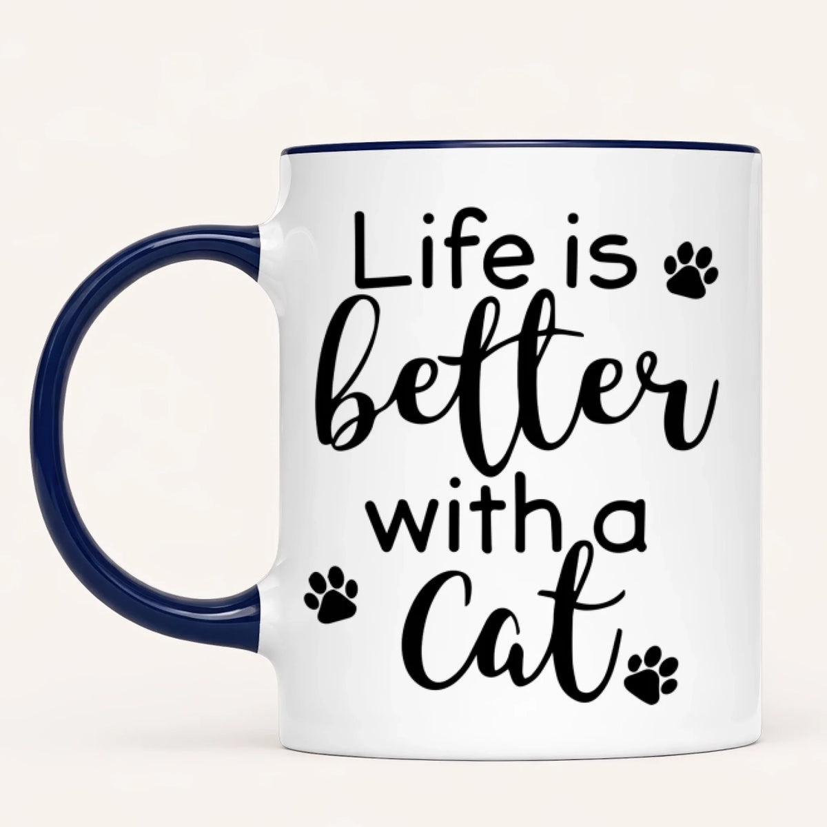 Personalised Cat Dad Mug | Up to 3