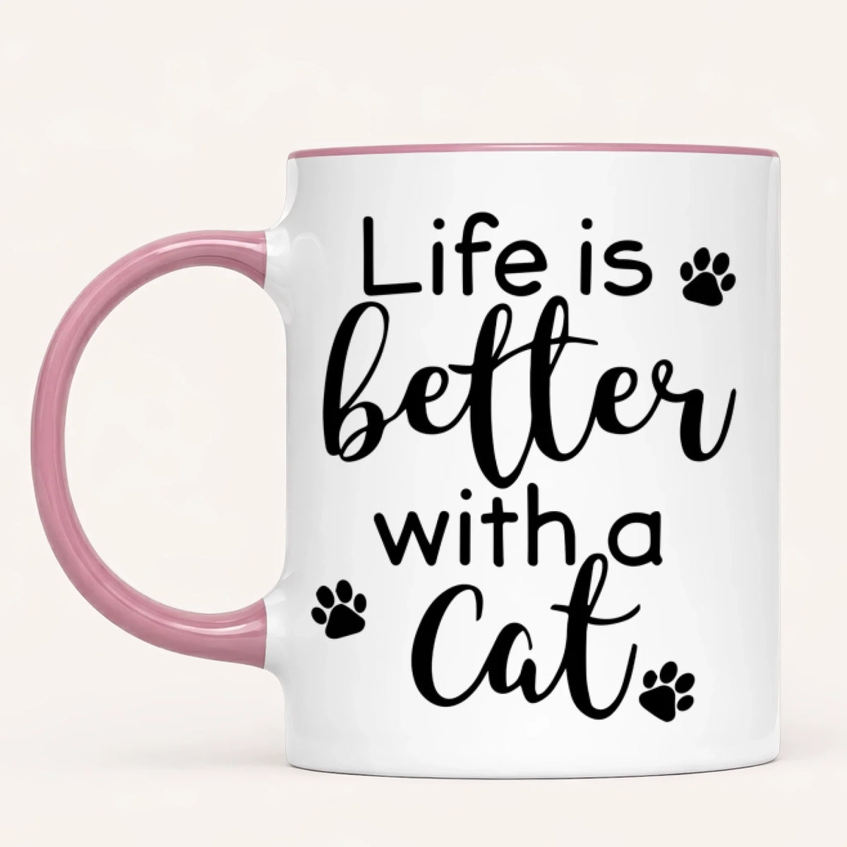 Personalised Cat Dad Mug | Up to 3