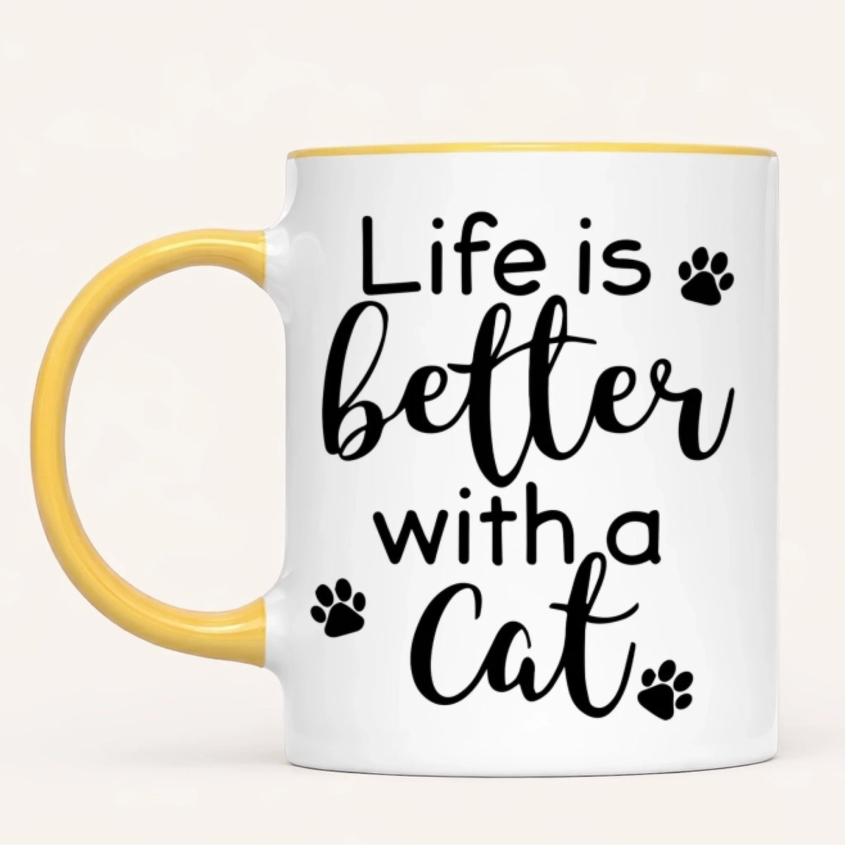 Personalised Cat Dad Mug | Up to 3