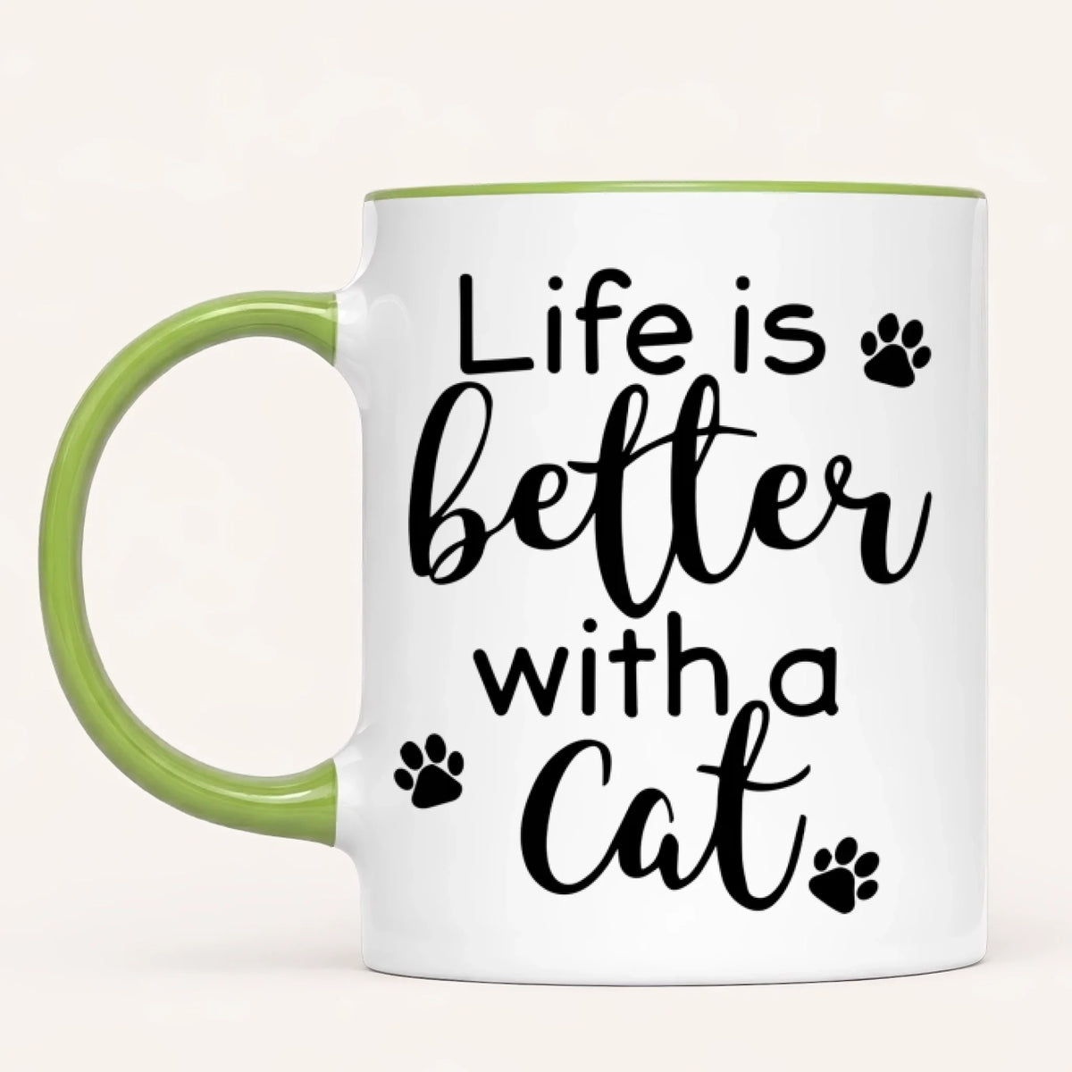 Personalised Cat Dad Mug | Up to 3