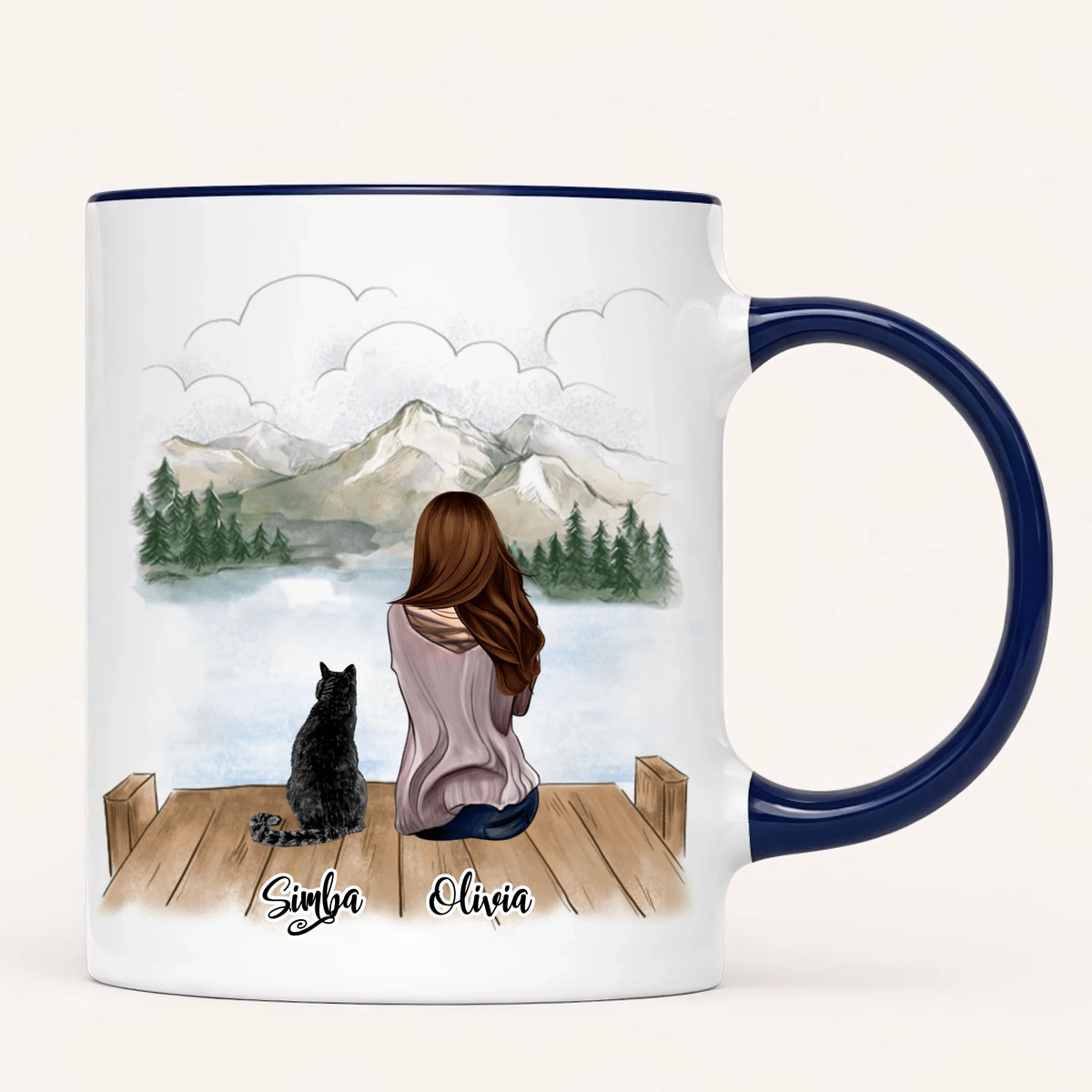 Personalised Cat Mum Mug | You Had Me at Meow