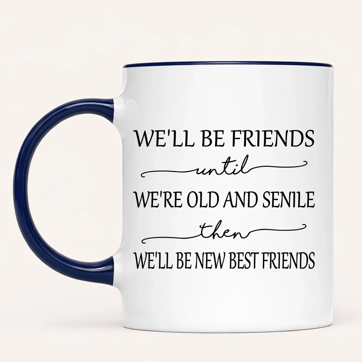 Personalised Friends Mug | Old & Senile