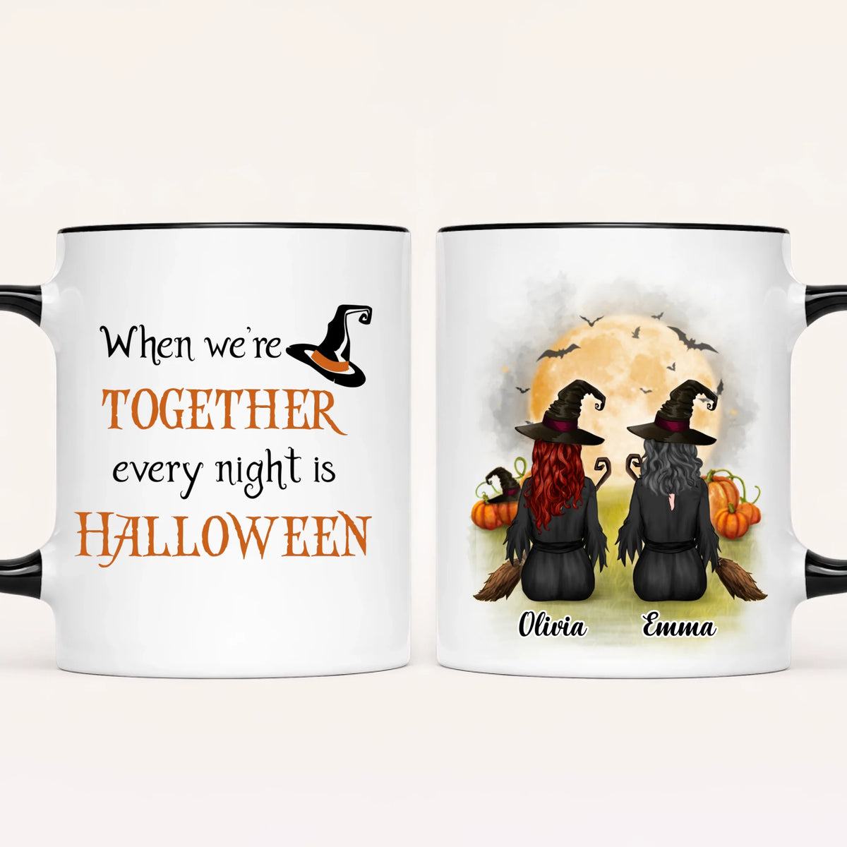 Personalised Witches Mug | Every Night is Halloween