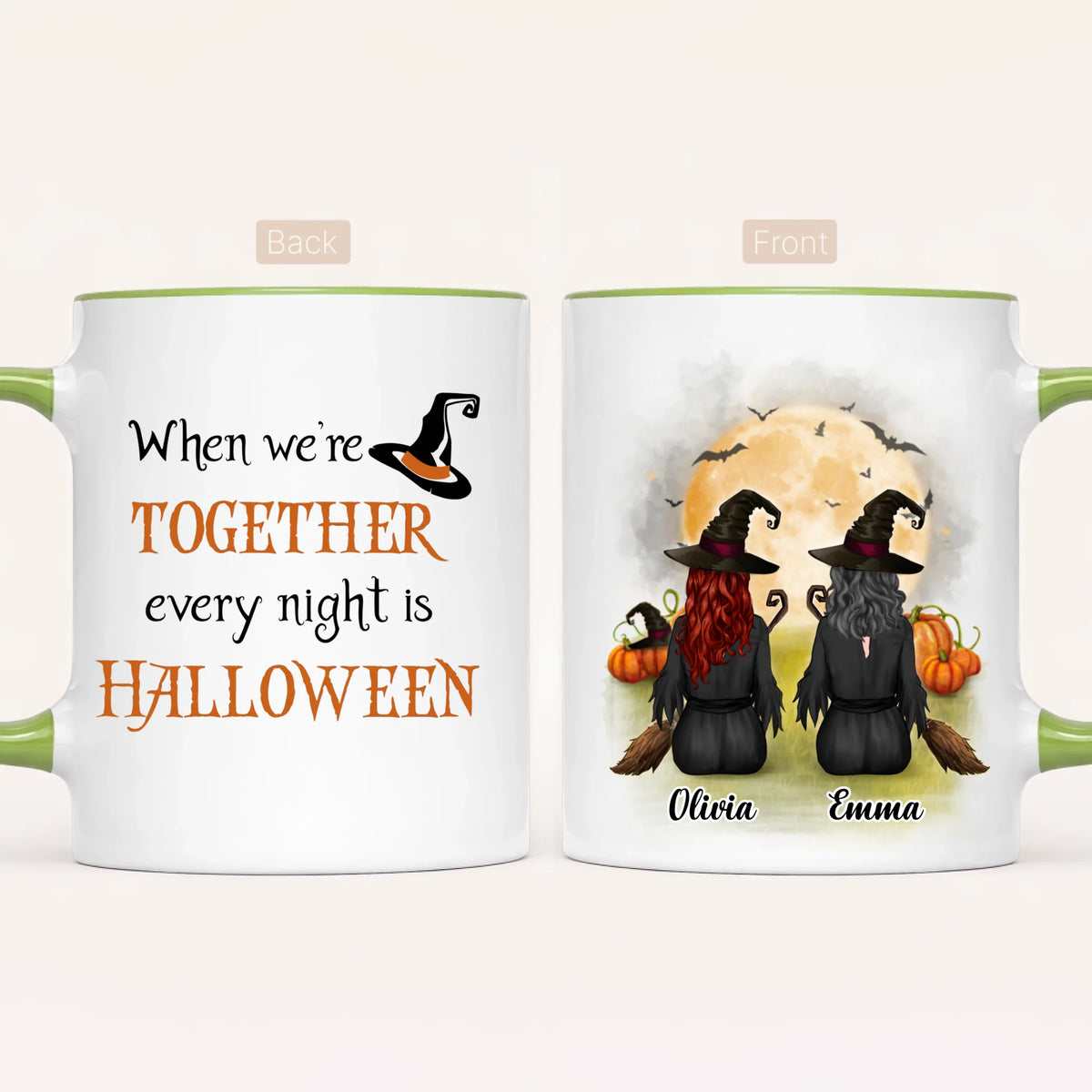 Personalised Witches Mug | Every Night is Halloween