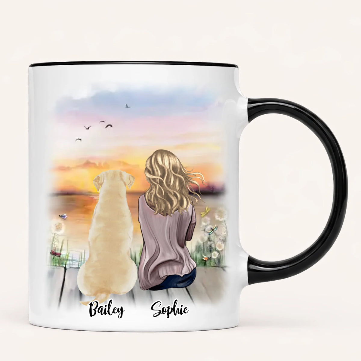 Personalised Dog Mum Mug | Life Is Better With a Dog