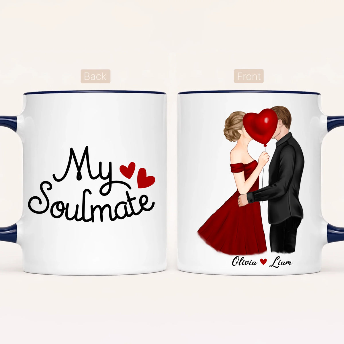 Personalised Couple Mug | My Soulmate