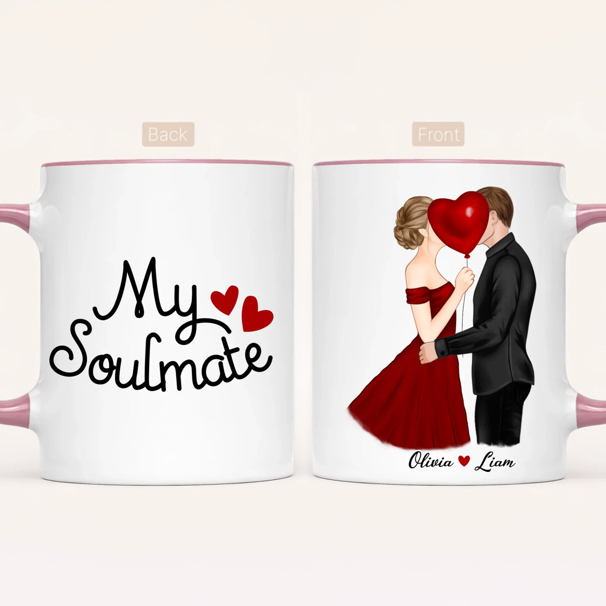 Personalised Couple Mug | My Soulmate