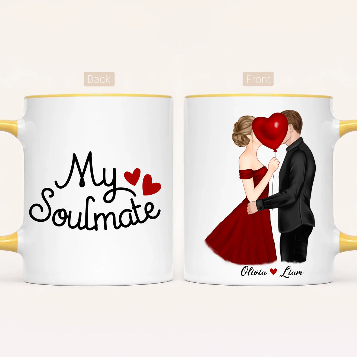 Personalised Couple Mug | My Soulmate
