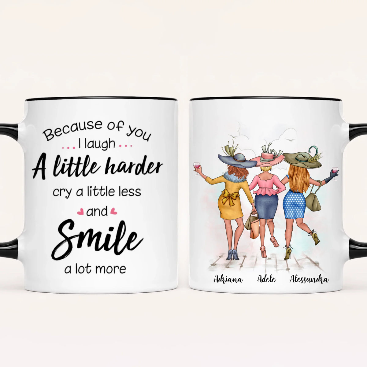 Personalised Sisters Mug | Life Is Better With Sisters