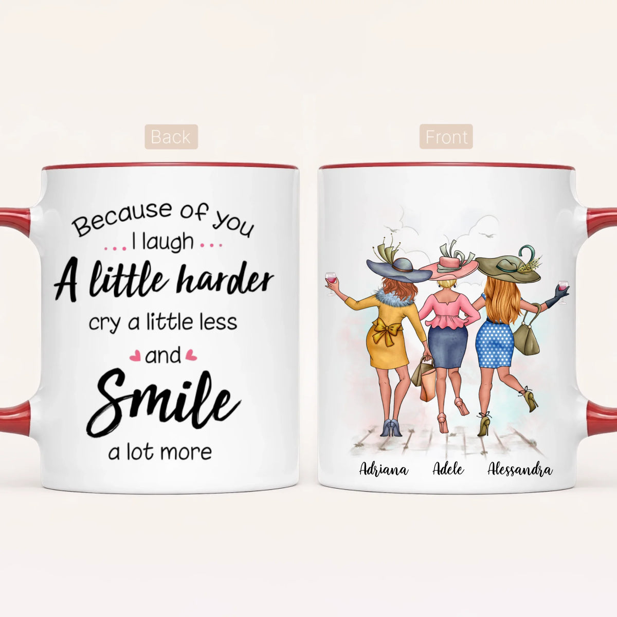 Personalised Sisters Mug | Life Is Better With Sisters