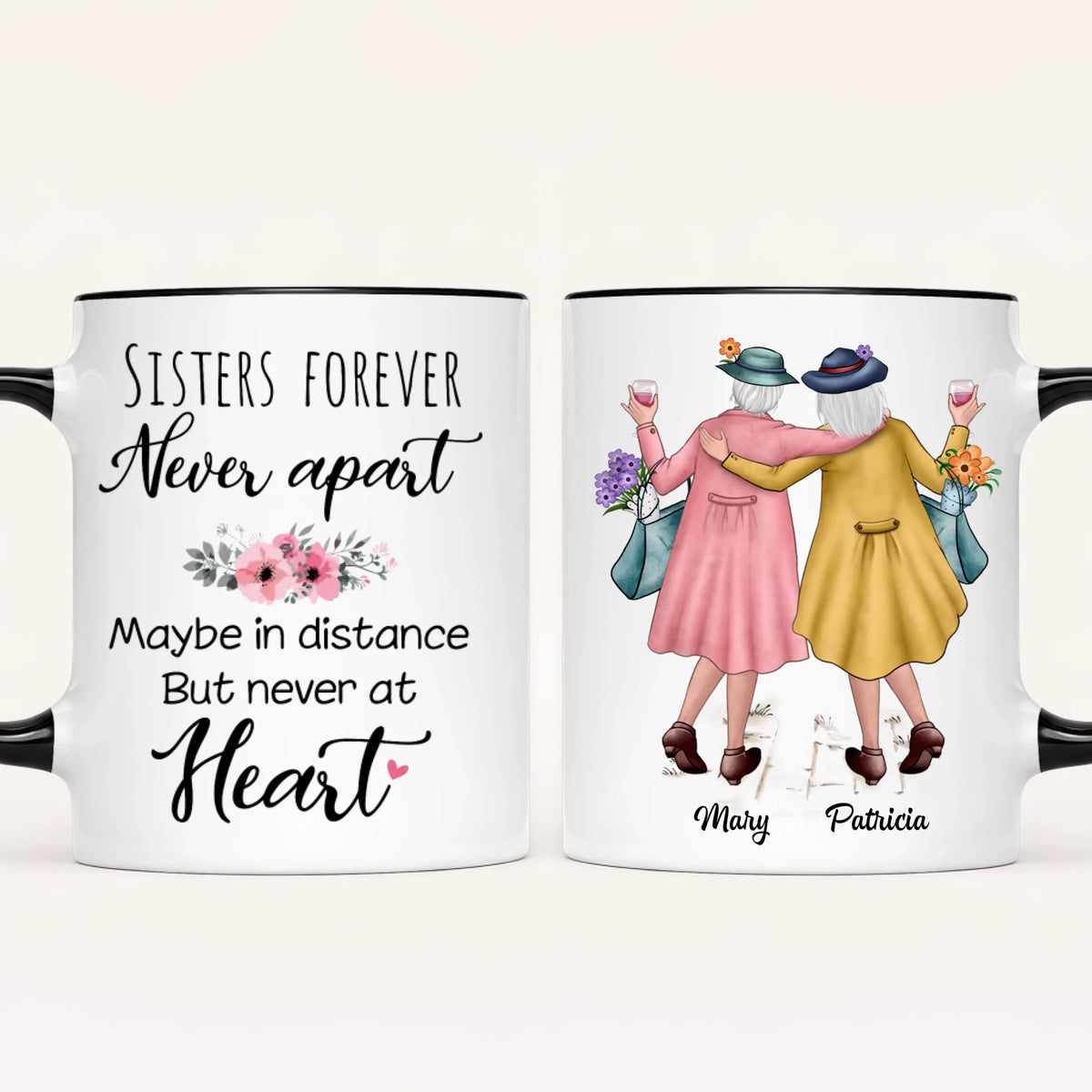 Personalised Sister Mug | Always Sisters