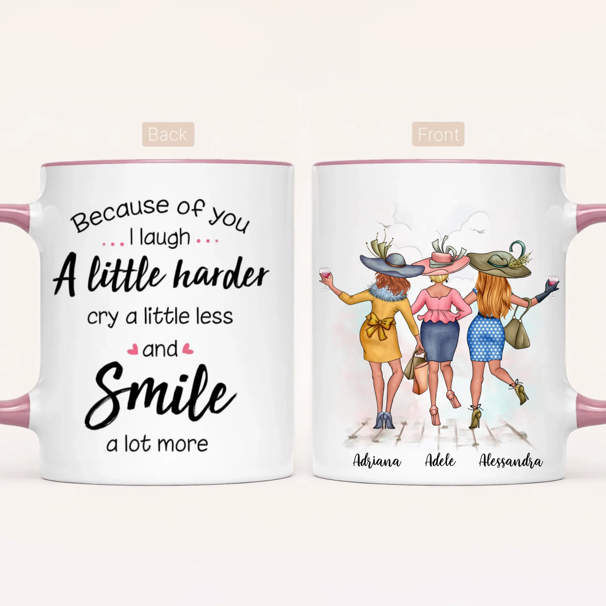 Personalised Sisters Mug | Life Is Better With Sisters