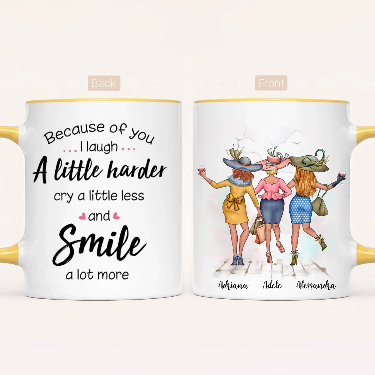 Personalised Sisters Mug | Life Is Better With Sisters