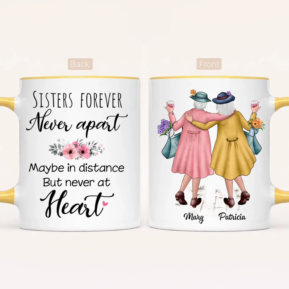 Personalised Sister Mug | Always Sisters