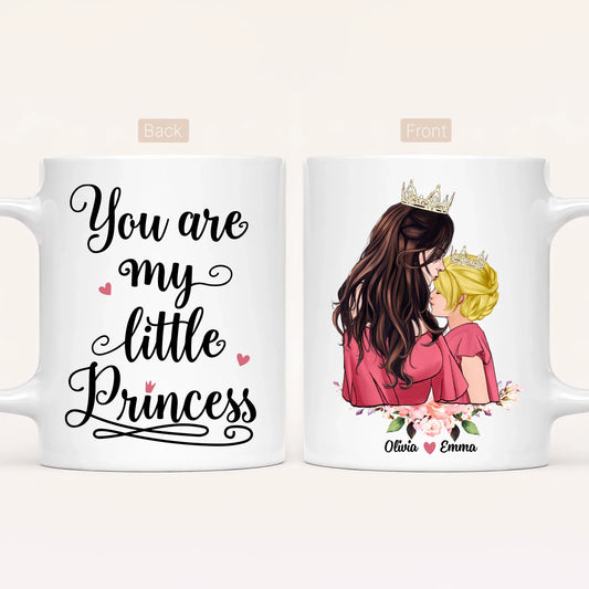 Personalised Mum Mug | Queen & Princess