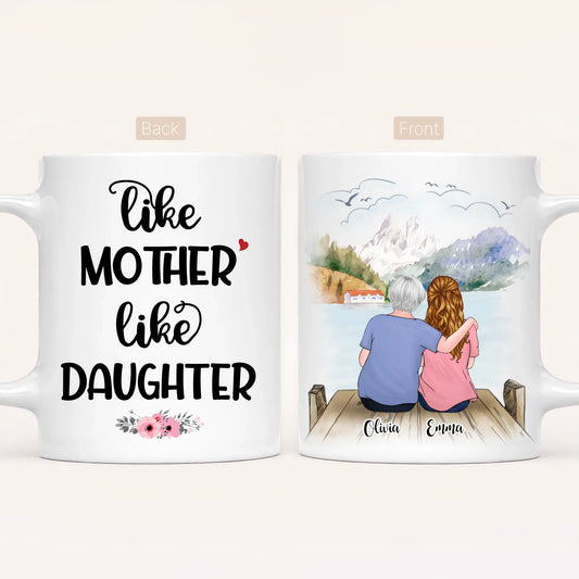 Personalised Mum Mug | Like Mother, Like Daughter