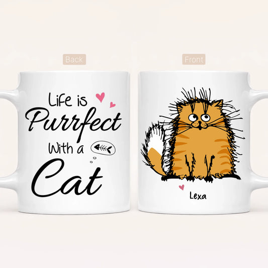 Personalised Cat Mug | Up to 7 Cats