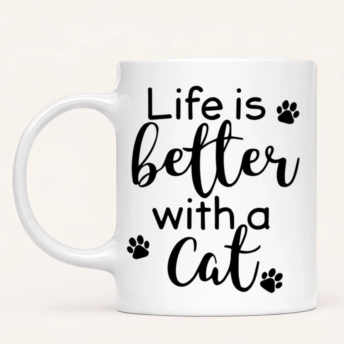 Personalised Cat Dad Mug | Up to 3