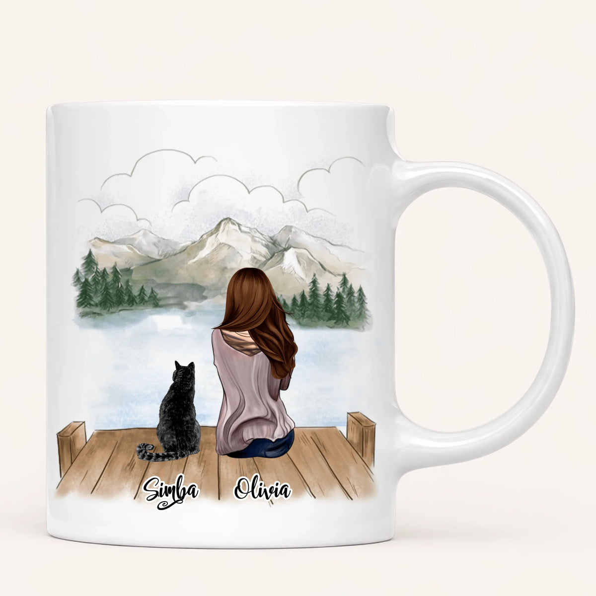 Personalised Cat Mum Mug | You Had Me at Meow