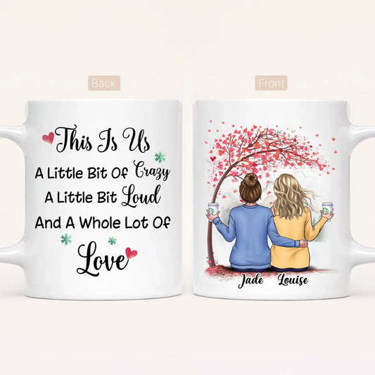 Personalised Best Friends Mug | This Is Us | Up to 6