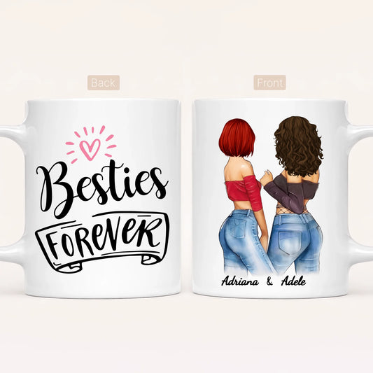 Personalised Besties Mug | Besties Forever
